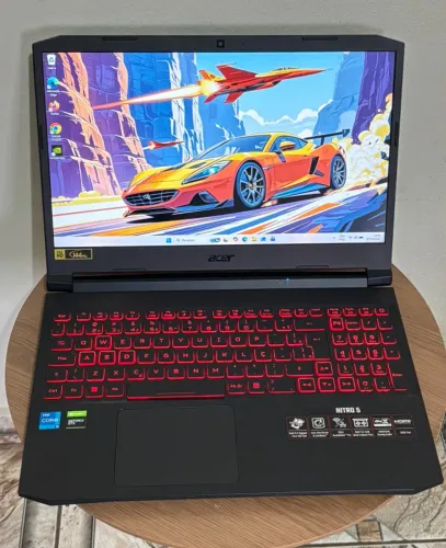 Notebook Gamer Acer Nitro 5 - i5 de 11 Ger.- Mem. de 16GB - SSD 512gb + Hd - GTX 1650