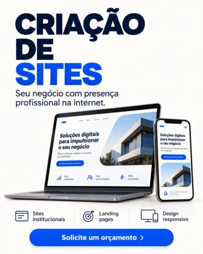 Criação de sites para empresas 