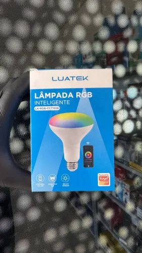 Lâmpada Inteligente 10W RGB+CCT Wi-Fi - Compatível com Alexa e Google Home