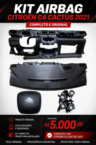 Kit airbag c4 cactus 2020 2021 2022 2023