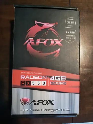 RX 550 4GB dual fan