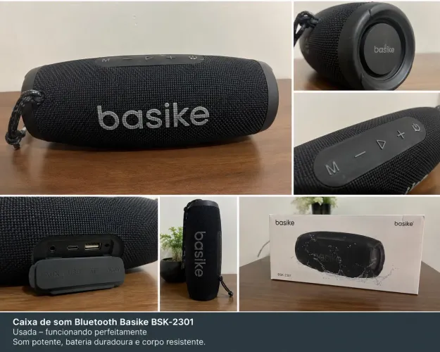 Caixa de som boombox Plus 80w 8000Mah