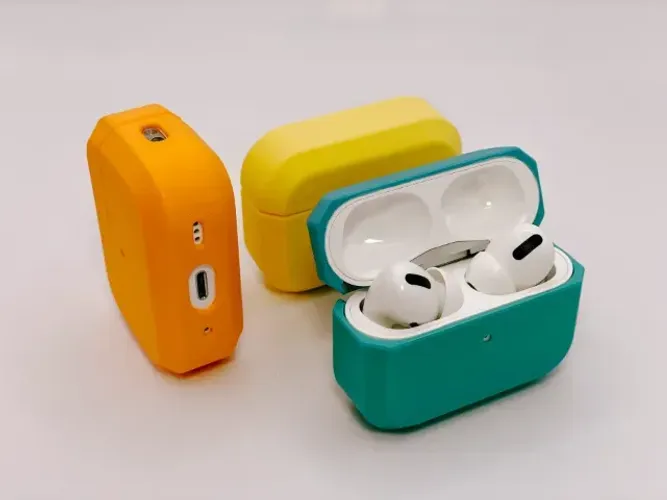 Estojo para AirPods Pro (2) com Bordas Planas