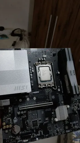 Kit placa mãe e processador, memória