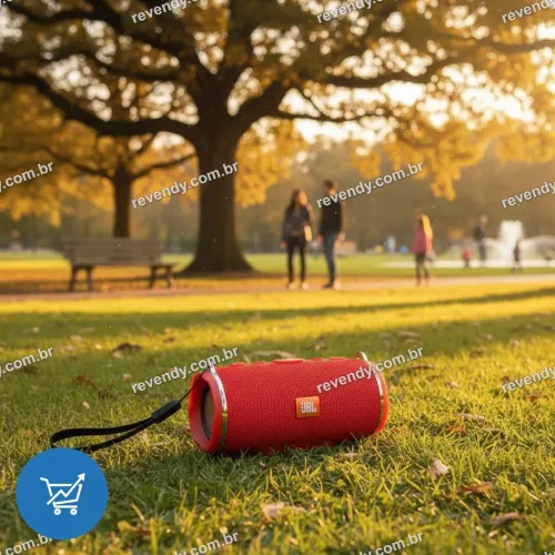 Caixa de som JBL charge mini 3 - som de alta potência 