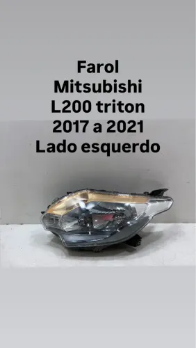 Farol Mitsubishi l200 triton 2017 18 19 20 2021 Le original 