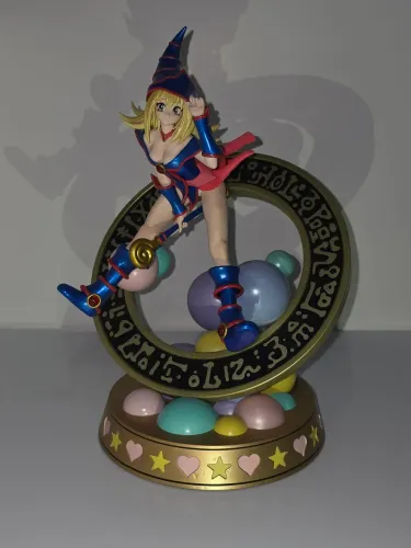 Figure Black Magician Girl Maga Negra First 4 Figures Yu-Gi-Oh
