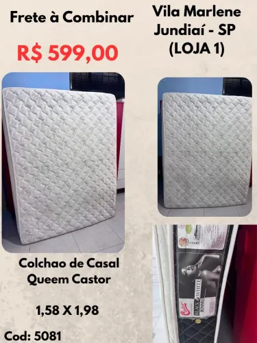 Colchão De Casal Queem Castor