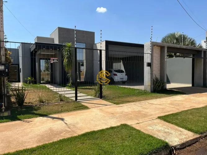 Casa para Venda em Lucas do Rio Verde, Bandeirantes, 4 dormitórios, 1 suíte, 3 banheiros, 