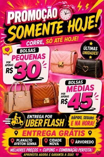 BOLSA PREÇO DE ATACADO