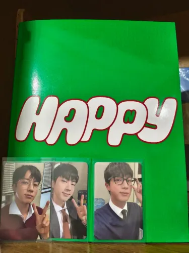 Bts Álbum Jin- Happy (Versão Imagine - Verde) Completo!