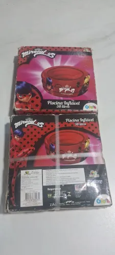 Piscina inflável infantil Miraculous Lady bug