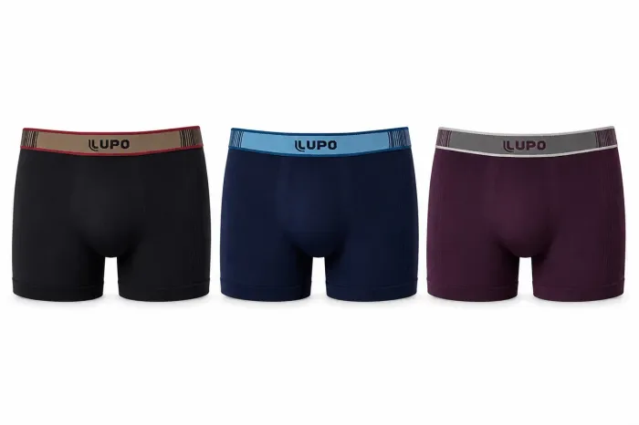 Cuecas da lupo original com 50% de desconto
