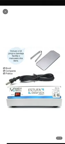 Estufa para esterelização