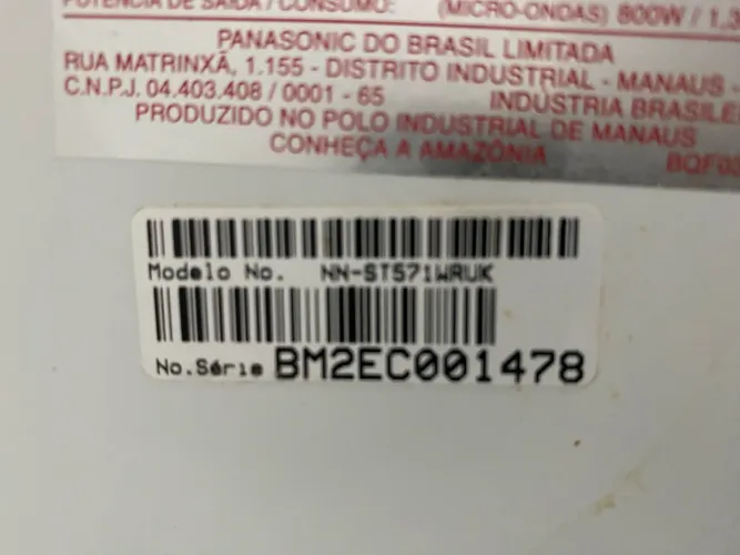 Microondas Panasonic 