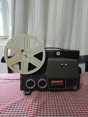 Projetor Rotor 8 dual 8 milímetros