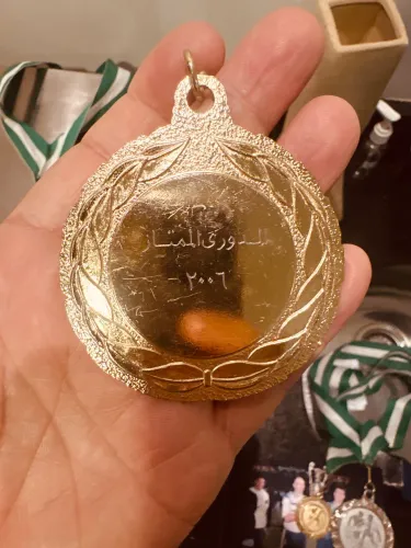 Medalhas raras de campeão da liga de futebol profissional do Sudão- 1 divisão 