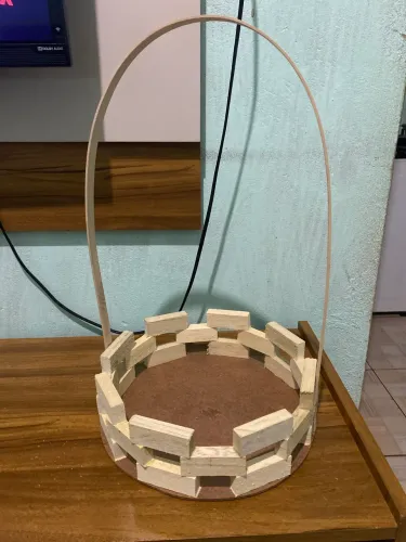 CESTA MÉDIA DE MADEIRA