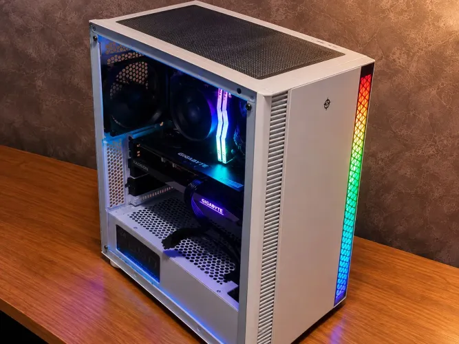 PC Gamer Completo Roda Tudo | RX 7600 | Ryzen 5500 | 16 RAM