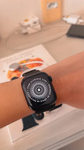 Apple Watch Series 9 41mm Preto - Impecável + extras