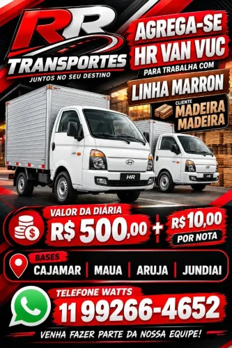 Estamos agregado veículo VUC/ VAN / HR
