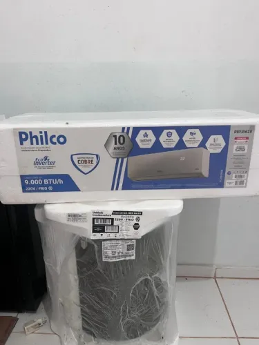Ar Condicionado Split 9000BTUs Philco Inverter Frio NOVA COM NOTA FISCAL