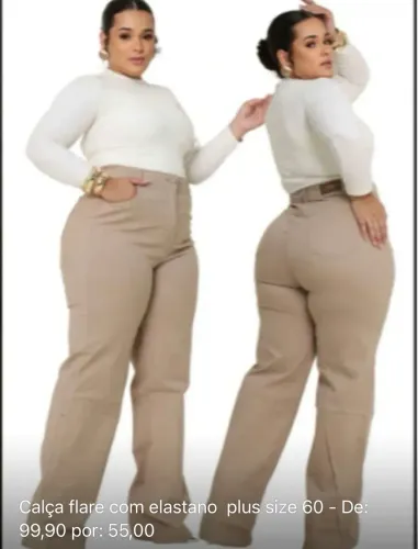 Calça plus size 60