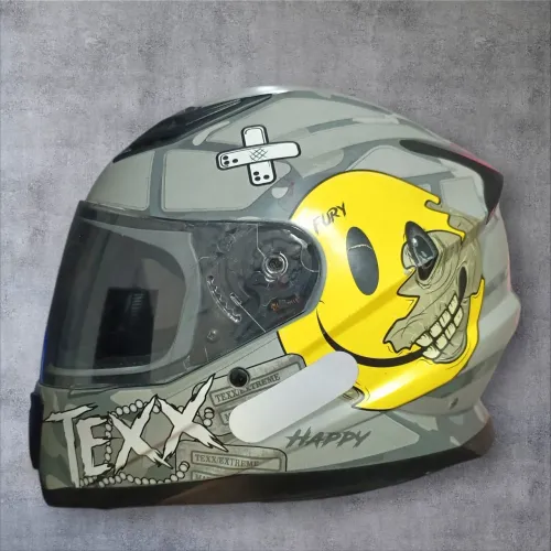 Capacete TEXX Extreme L/60 - Nunca sofreu queda - Conservado