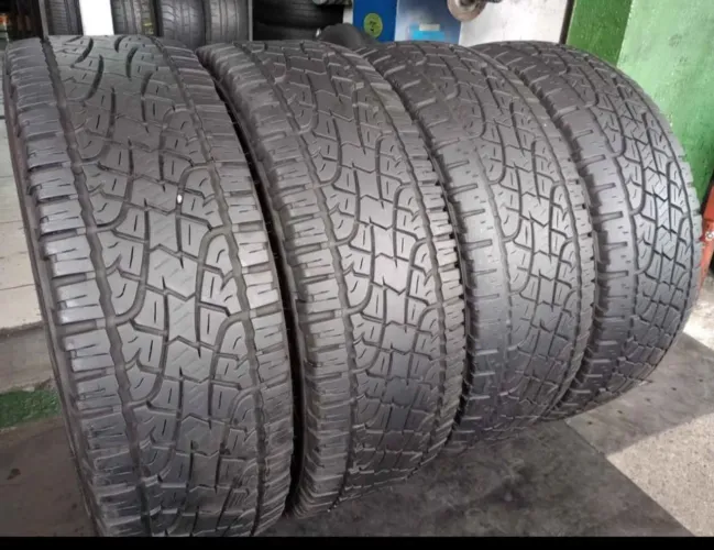 Pneus aro 16 medida 265/75/16 marca Pirelli Scorpion Atr. Jogo pneu aro 16