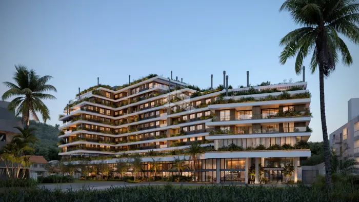 Cota de apartamento Garden a venda em Jurerê