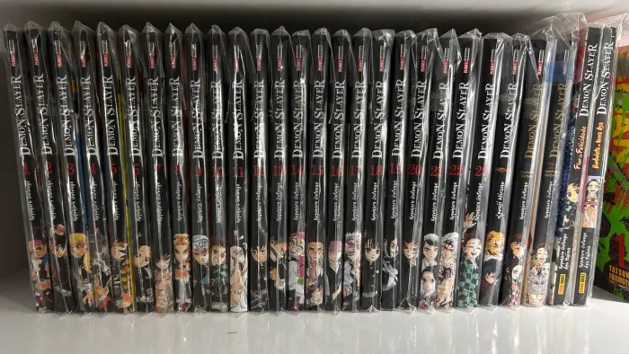 Coleção completa mangá Demon Slayer + edições especiais