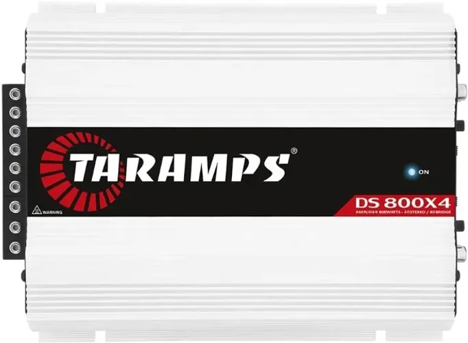 Módulo Amplificador Taramps DS 800x4 ou DS800x2 - 800W RMS - 2 ou 4 canais - Novos