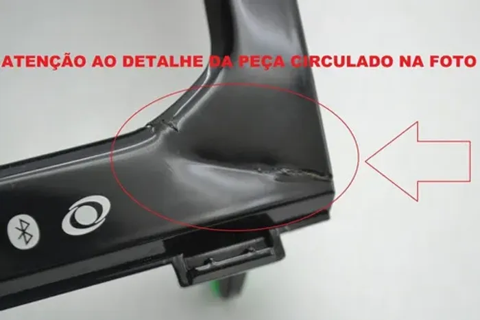 Moldura Radio Som Central Painel Gm Trailblazer S10 Original Preto
