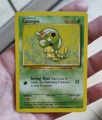 Carta Caterpie - Pokémon tcg