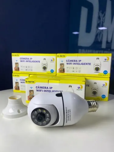 Câmera IP Wi-Fi Inteligente B-MAX BM-IP177 1080P