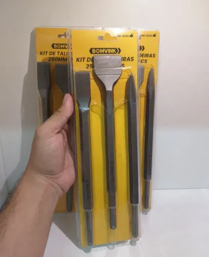 Kit com 3 talhadeira bomvink 