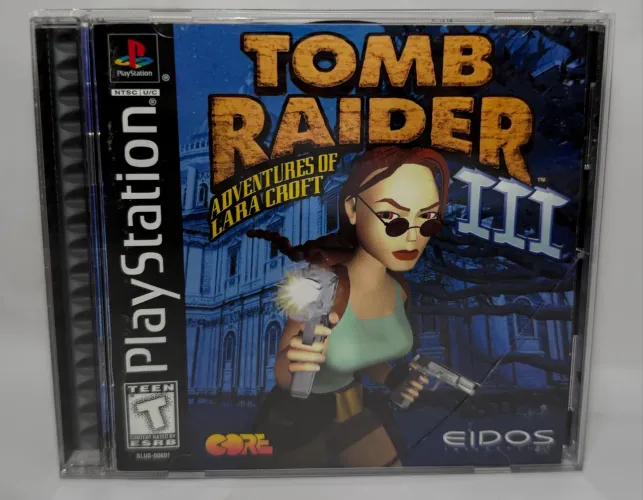 Tomb Raider III Ps1 Original Americano