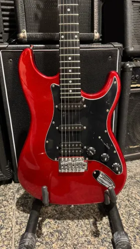 Guitarra Reguladinha Giannini HSS Vermelha G101 MR/BK nova