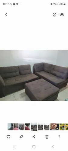 Vendo sofá de canto modulado
