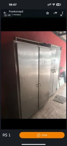 Vendo Prateleira de Inox para restaurante