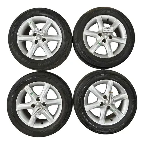 Jogo Roda Completo Corolla 2004 ( 195/60 R15 ) Preto