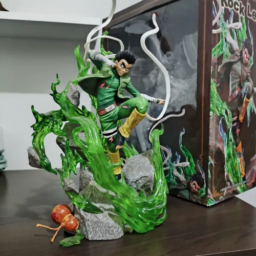 Loja Mundo - Rock Lee 30cm action figure Naruto boneco excelente qualidade anime sasuke