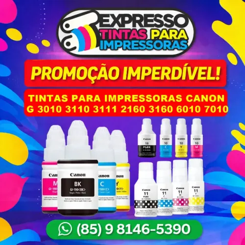 Tinta Impressora Canon G6010 Tinta Impressora Canon G7010 Tinta Impressora Canon G3160
