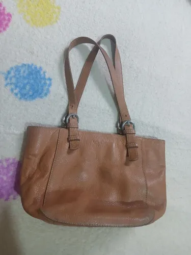 Bolsa de couro legítimo marca MR CAT pequena