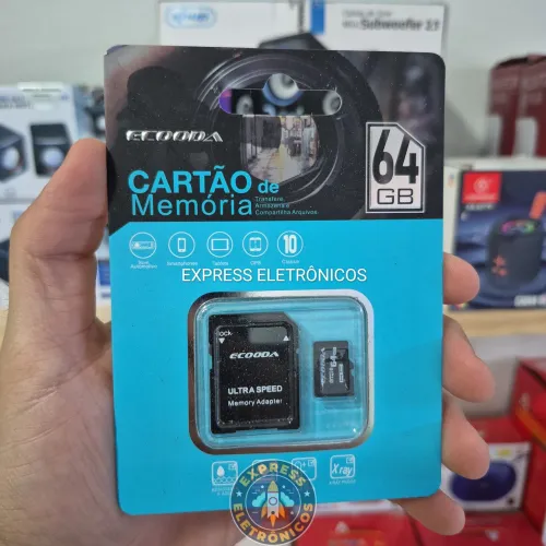 CARTÃO DE MEMÓRIA 64 GB ULTRA CLASSE 10 ORIGINAL
