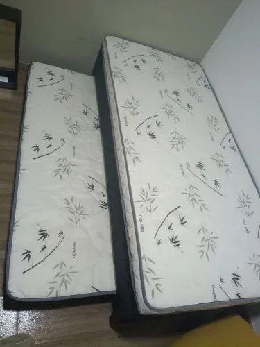 Cama box solteiro com colchão 300 reais nova
