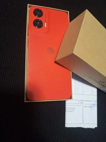 Celular Motorola G35 Vermelho Novo