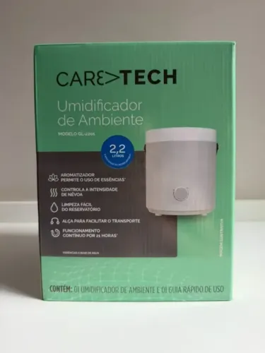 Umidificador de Ambiente Care Tech 2,2 litros - NOVO