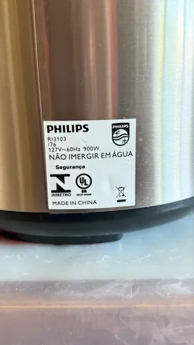 Panela de Pressão Elétrica Philips Walita Daily Inox 5L