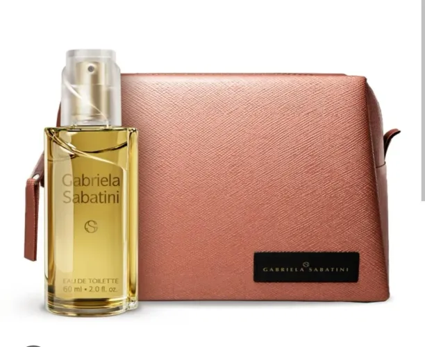 Kit Gabriela Sabatini 60ml + Necessaire Rose Original Lacrado